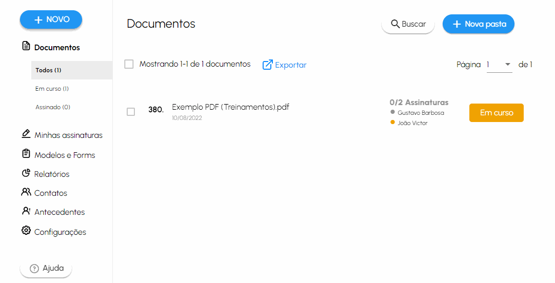 Assinei o documento mas me arrependi. Posso cancelar?